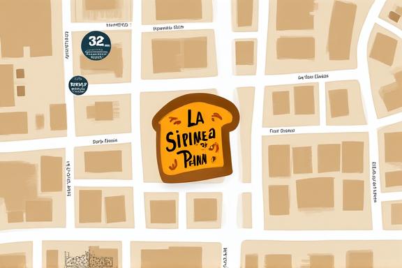 Mapa de ubicación de La Sirena de Pan en Madrid