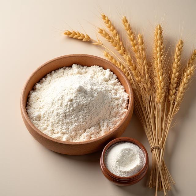 Ingredientes ecológicos locales y harina de piedra